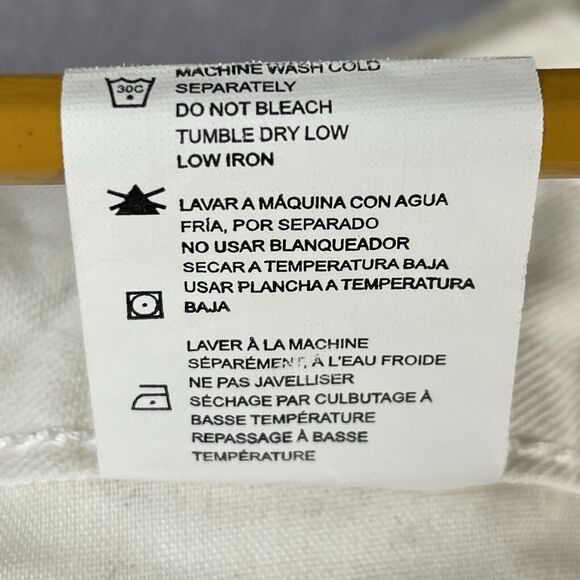 Dickies Classic Y2K Painters Pants Men’s Size 44x32 White Straight Leg Pockets - Picture 8 of 16